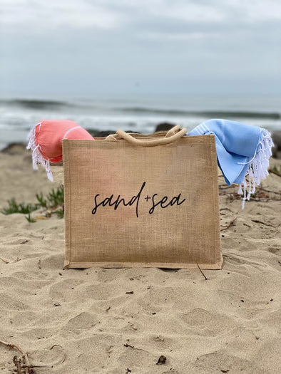 Jute Tote by Sand & Sea