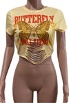 Butterfly Crop Top