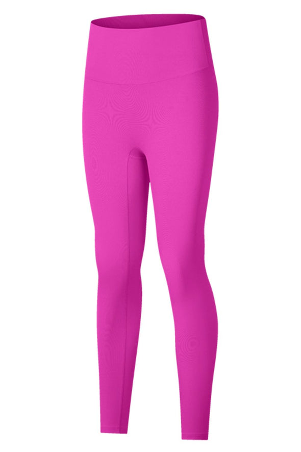 Yoga-Leggings mit hohem Bund und breitem Bund