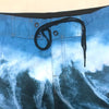 The Big Wave | Men's Graphic Boardshorts Finish Details