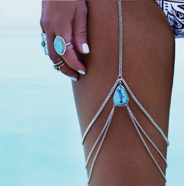 Boho Inspired Thigh Chain